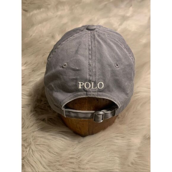 Polo Ralph Lauren Gray and White Logo Hat - Picture 2 of 8